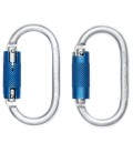 moschettone Ovale Acciaio ghiera Automatico Fixe
